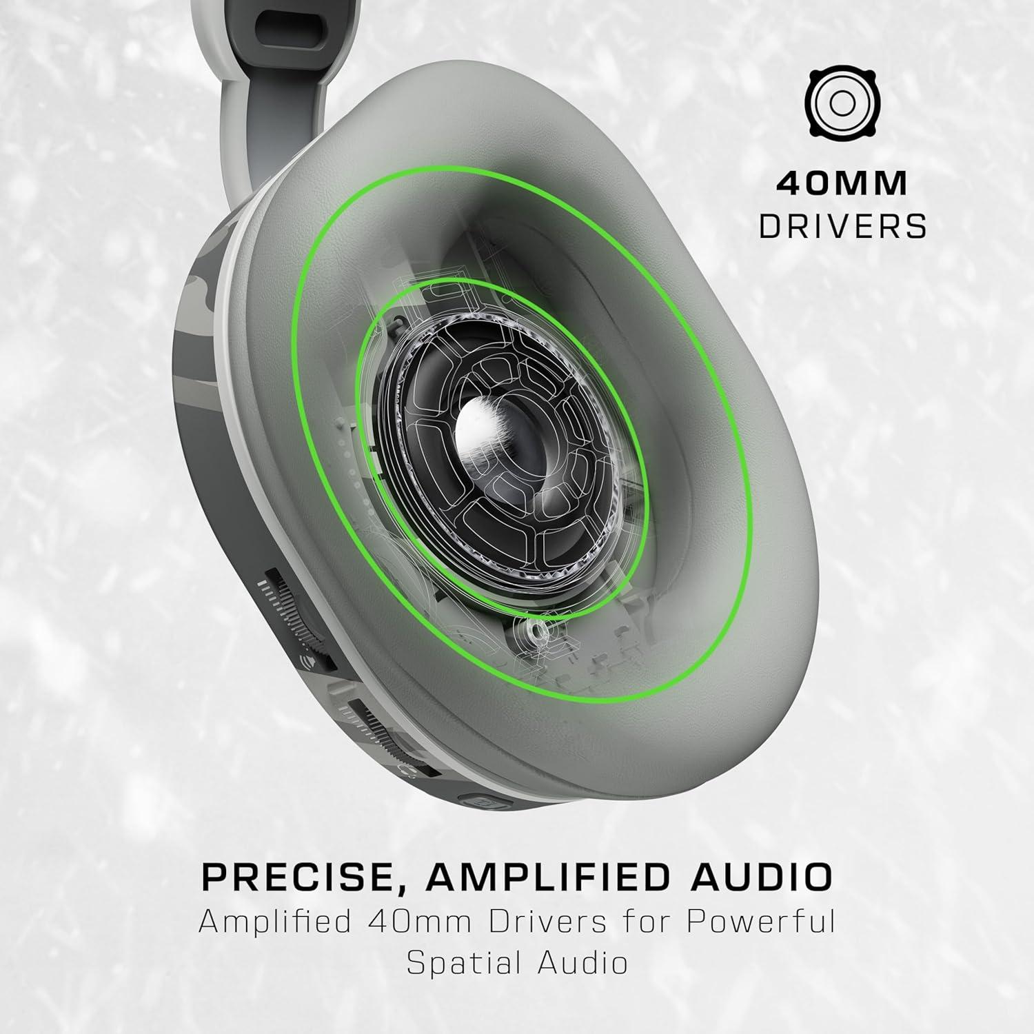 image:imageTurtle Beach Stealth 500 Wireless Gaming Headset Licensed for Xbox Series XS Compatible with Xbox One Bluetooth PC Mobile 40 Hr Battery Memory Foam Cushions FliptoMute Mic BlackBlackArctic Camo