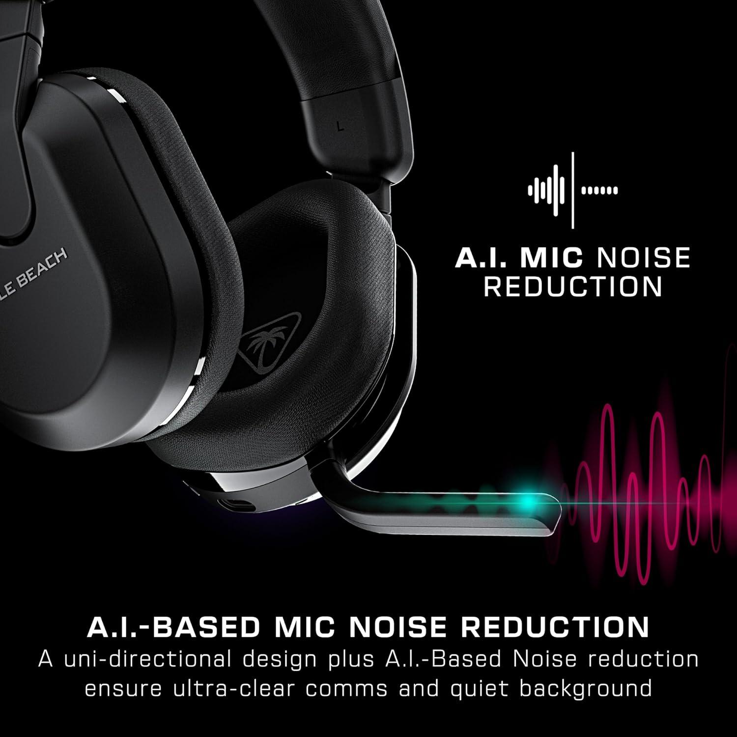 image:imageTurtle Beach Stealth 500 Wireless Gaming Headset Licensed for Xbox Series XS Compatible with Xbox One Bluetooth PC Mobile 40 Hr Battery Memory Foam Cushions FliptoMute Mic BlackBlack