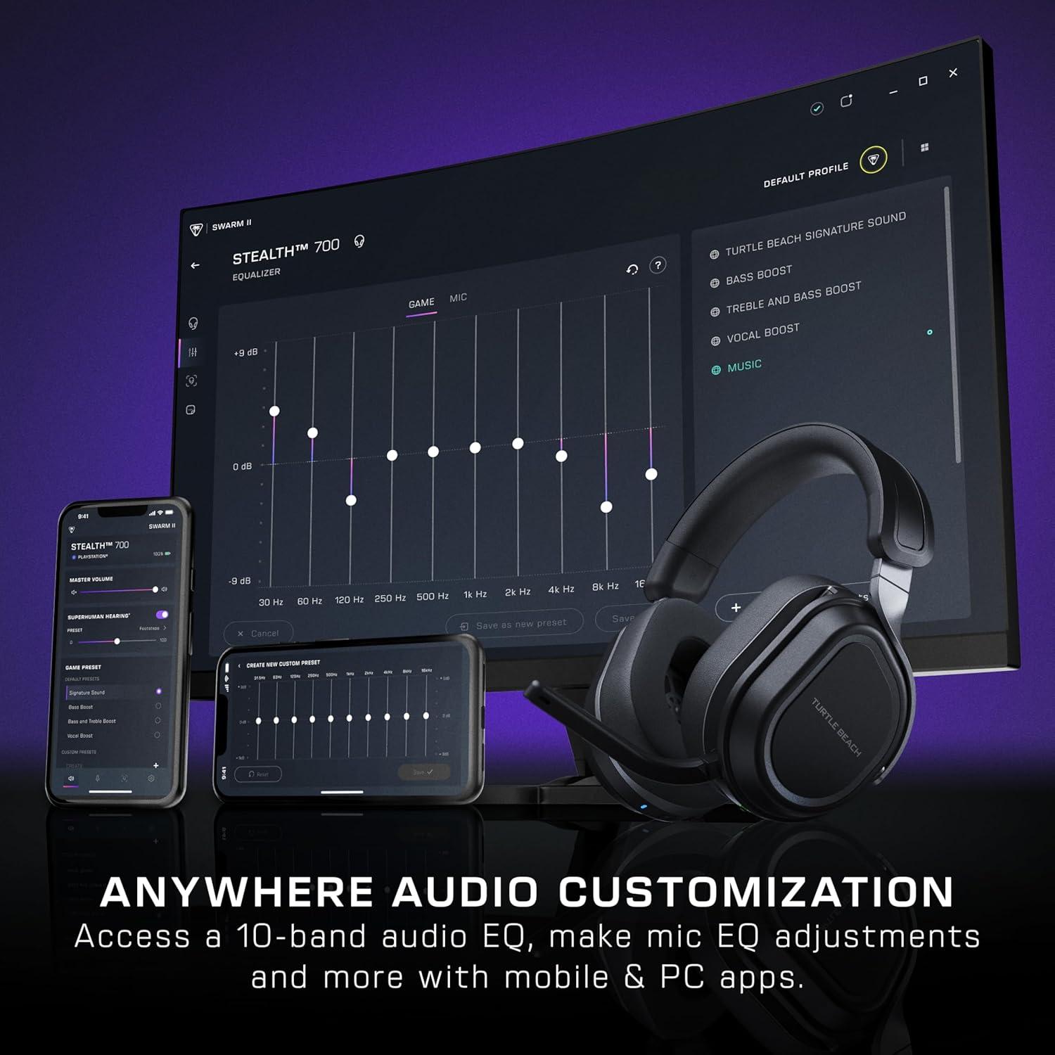 image:imageTurtle Beach Stealth 500 Wireless Gaming Headset Licensed for Xbox Series XS Compatible with Xbox One Bluetooth PC Mobile 40 Hr Battery Memory Foam Cushions FliptoMute Mic BlackBlack