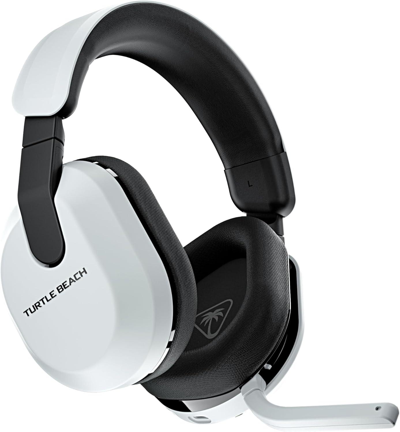image:imageTurtle Beach Stealth 600 Wireless Multiplatform Amplified Gaming Headset for PS5 PS4 PC amp Mobile Bluetooth 80Hr Battery NoiseCancelling FliptoMute Mic 50mm Speakers WhiteWhite