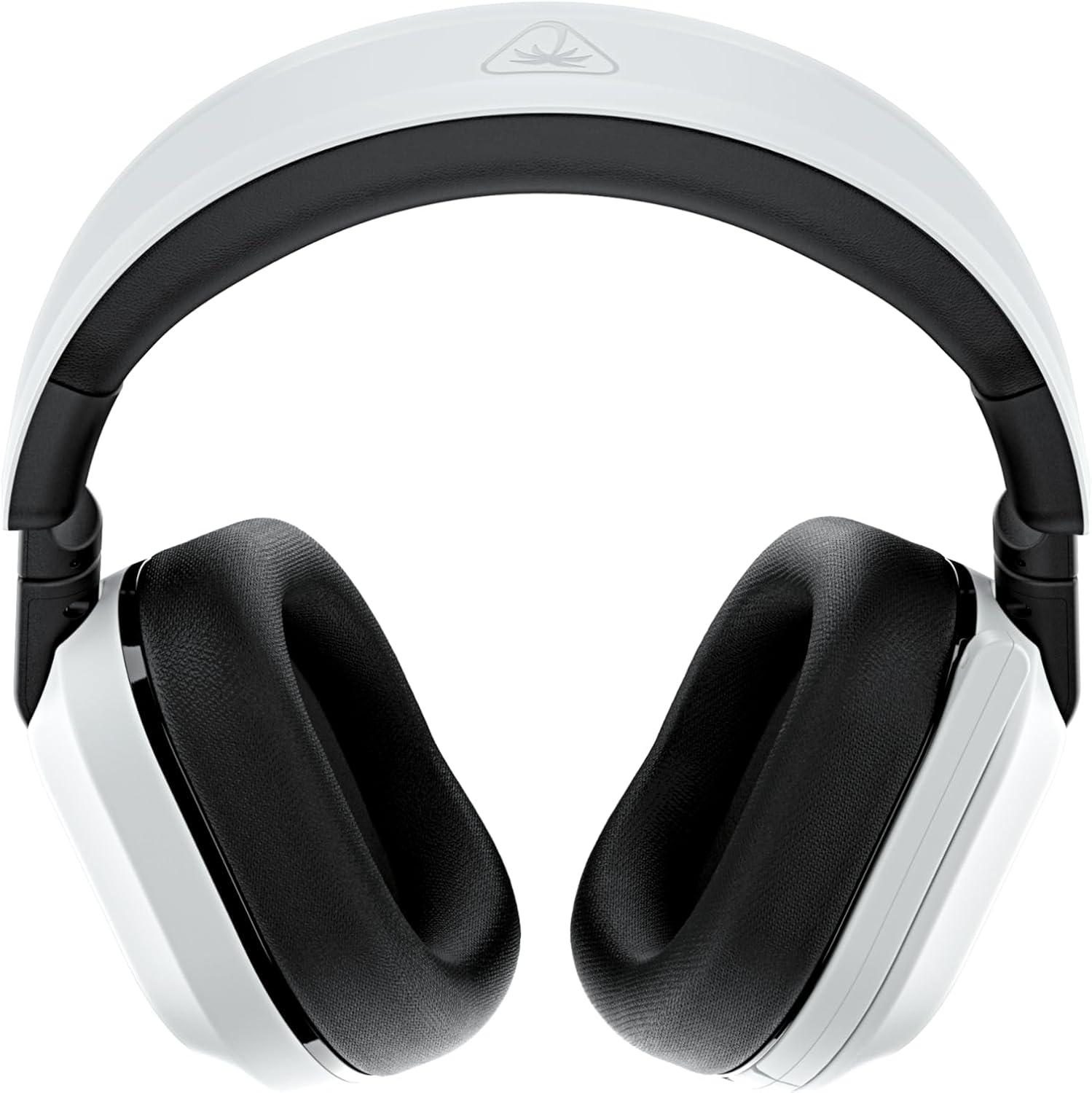 image:imageTurtle Beach Stealth 600 Wireless Multiplatform Amplified Gaming Headset for PS5 PS4 PC amp Mobile Bluetooth 80Hr Battery NoiseCancelling FliptoMute Mic 50mm Speakers WhiteWhite