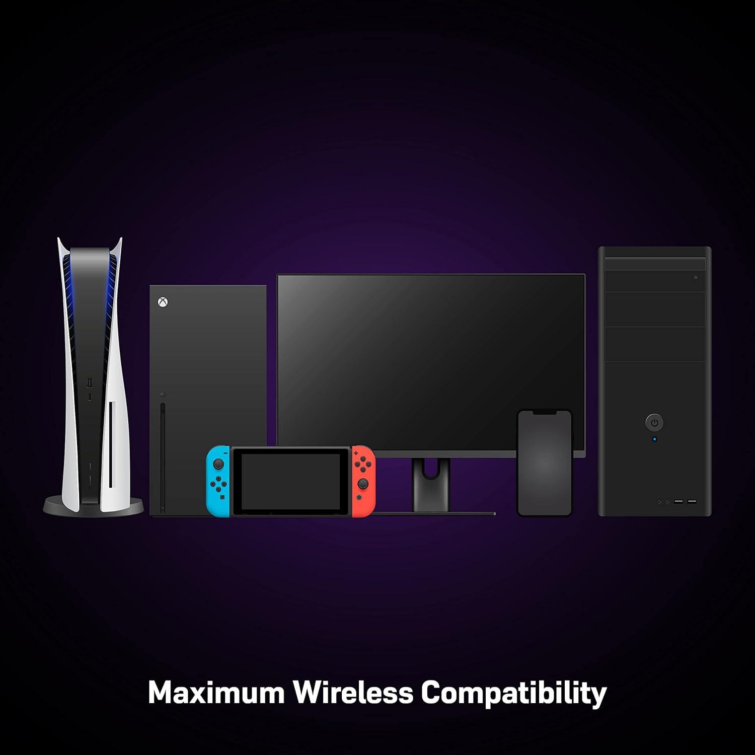 image:imageTurtle Beach Stealth Pro Multiplatform Wireless NoiseCancelling Gaming Headset for PS5 PS4 PC Mac Mobile Swappable Batteries BlackStealth Pro Xbox