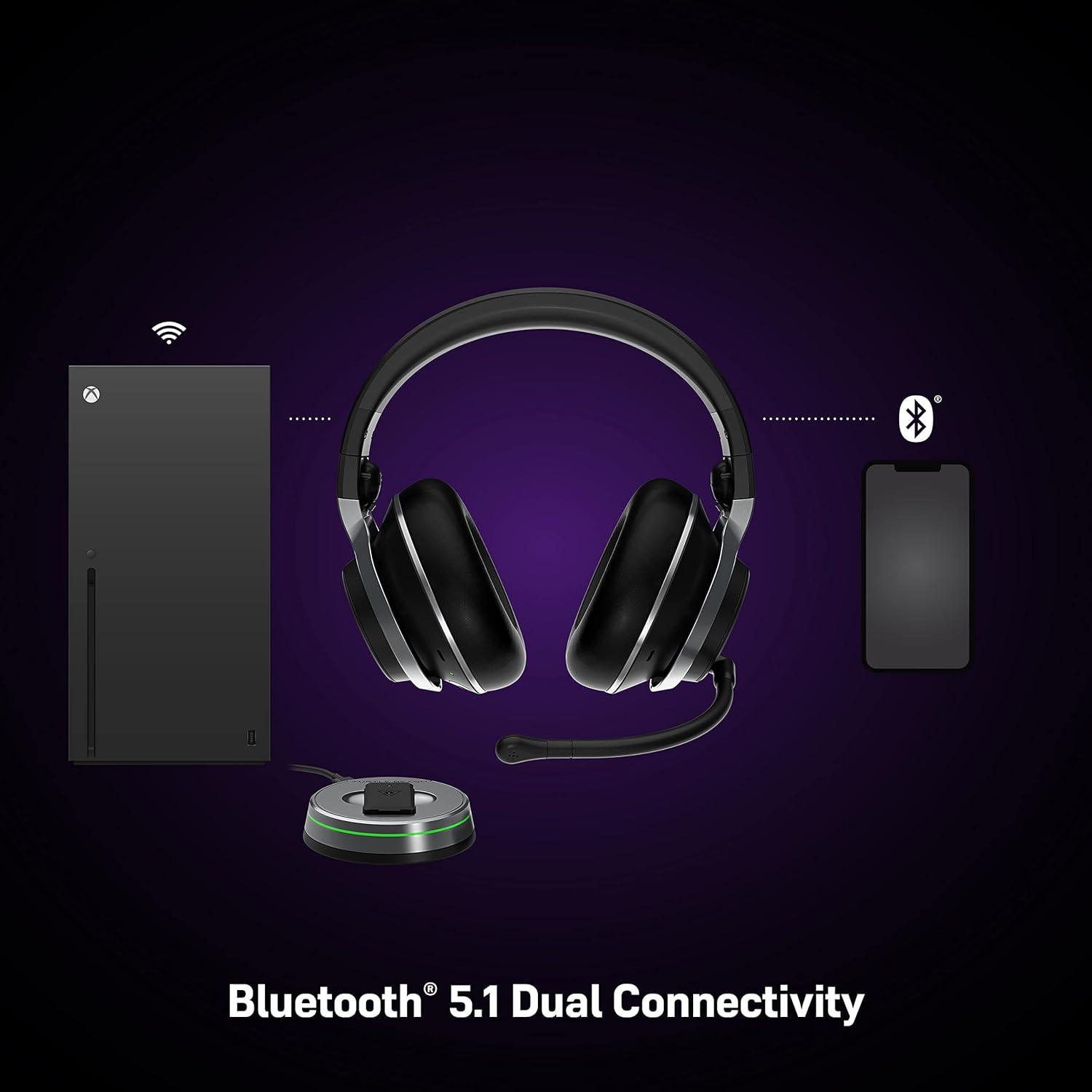 image:imageTurtle Beach Stealth Pro Multiplatform Wireless NoiseCancelling Gaming Headset for PS5 PS4 PC Mac Mobile Swappable Batteries BlackStealth Pro Xbox