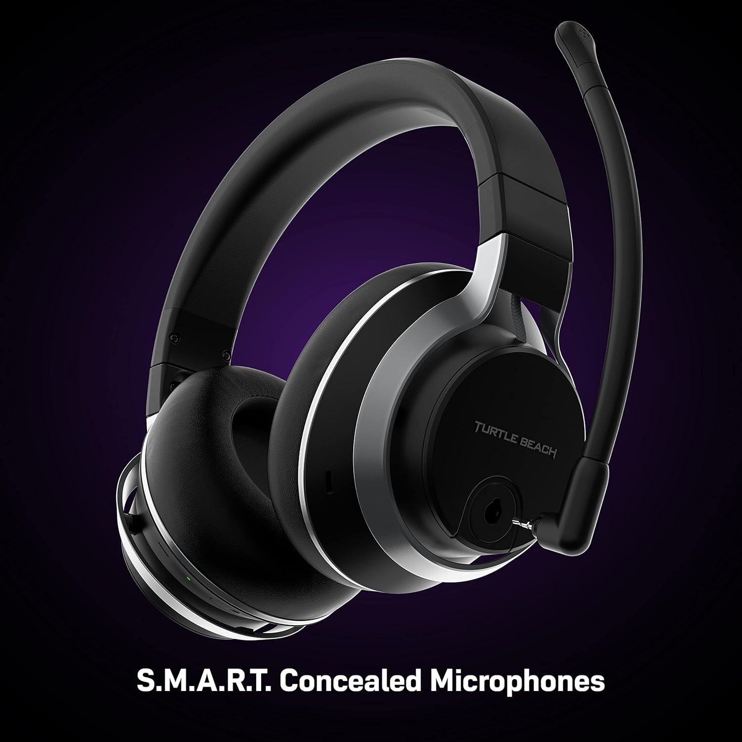 image:imageTurtle Beach Stealth Pro Multiplatform Wireless NoiseCancelling Gaming Headset for PS5 PS4 PC Mac Mobile Swappable Batteries BlackStealth Pro Xbox