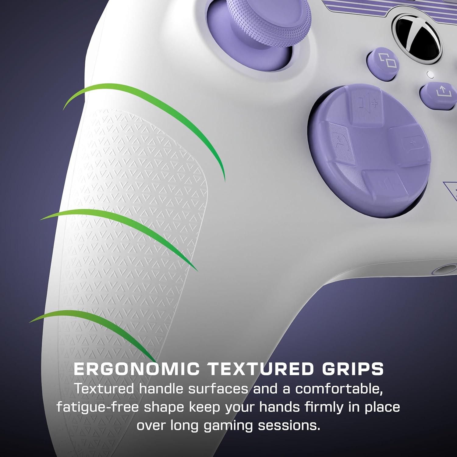 image:imageTurtle Beach Stealth Ultra HighPerformance Wireless Gaming Controller Licensed for Xbox Series XS Xbox One Windows PC Android LED Dashboard Dock RGB Lighting 30Hr Battery Bluetooth BlackWhitePurple