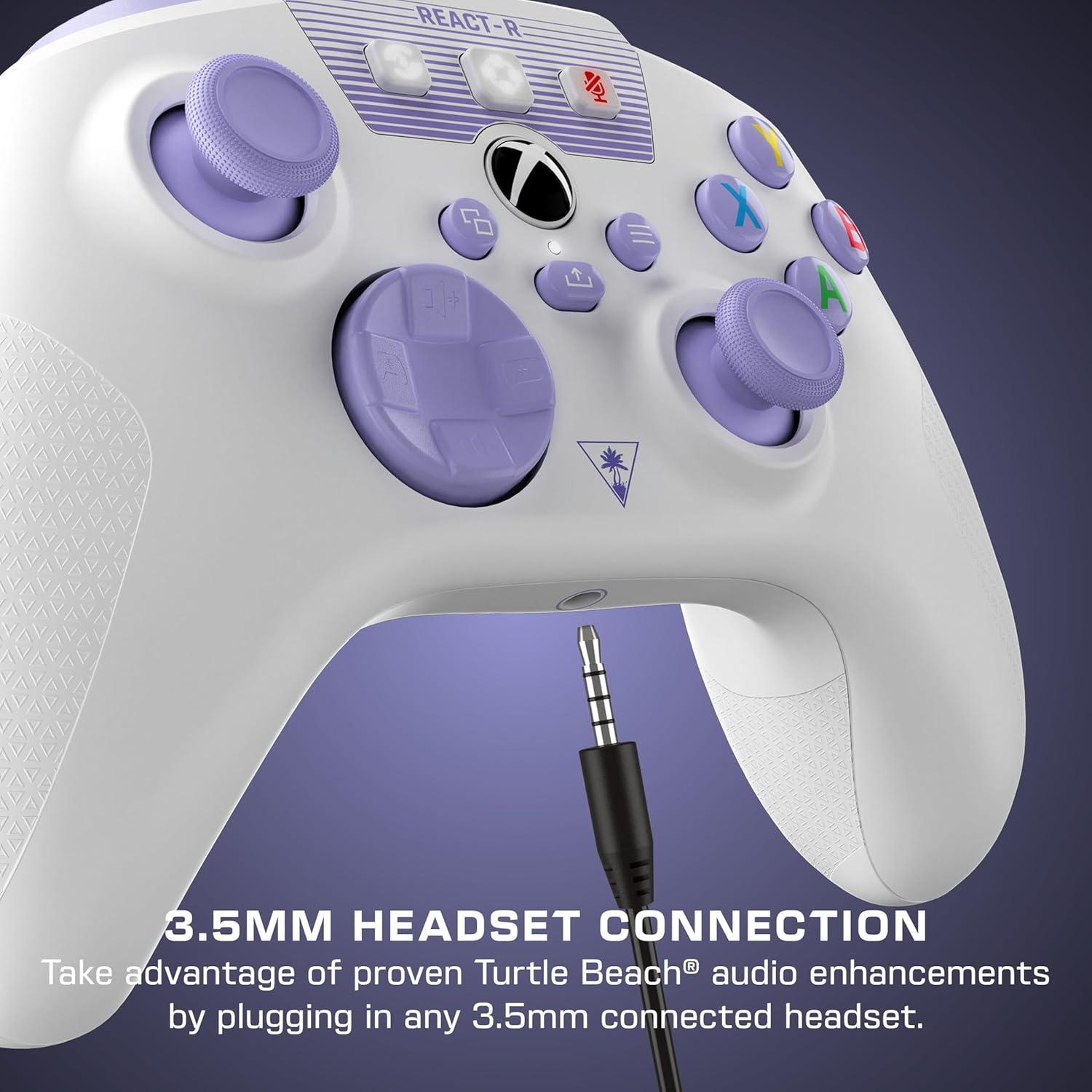 image:imageTurtle Beach Stealth Ultra HighPerformance Wireless Gaming Controller Licensed for Xbox Series XS Xbox One Windows PC Android LED Dashboard Dock RGB Lighting 30Hr Battery Bluetooth BlackWhitePurple