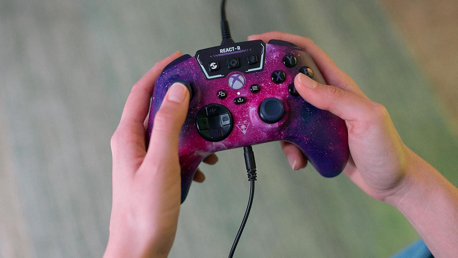image:imageTurtle Beach Stealth Ultra HighPerformance Wireless Gaming Controller Licensed for Xbox Series XS Xbox One Windows PC Android LED Dashboard Dock RGB Lighting 30Hr Battery Bluetooth BlackPurple