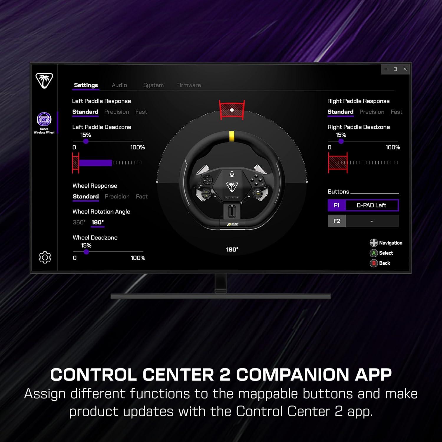 image:imageTurtle Beach VelocityOne FRX Formula Wheel for Xbox Series XS Xbox One amp Windows PC For VelocityOne Race amp VelocityOne KD3 Wheelbases HallEffect Clutch Paddles Magnetic Paddle Shifters BlackWireless Racing Wheel