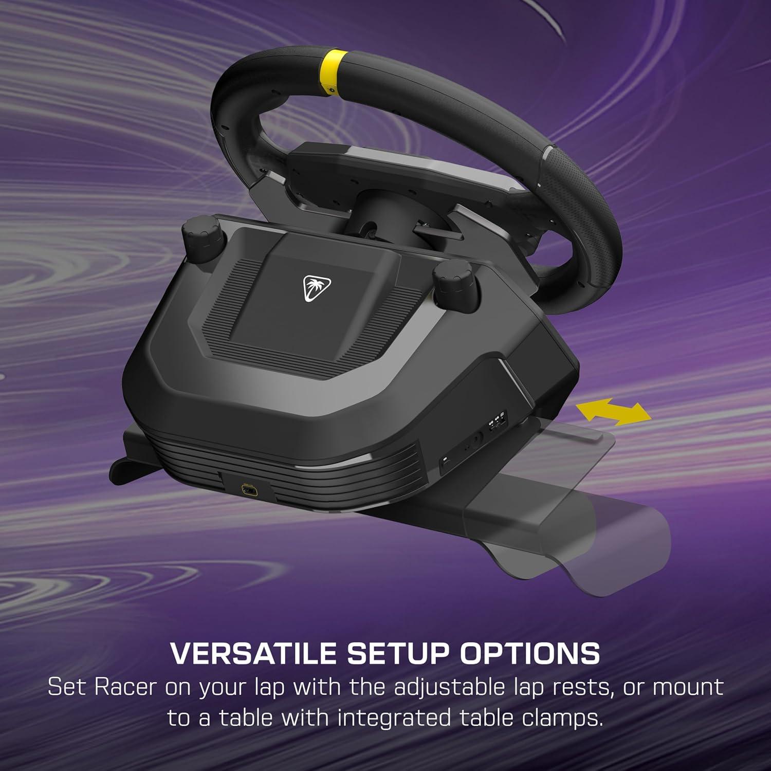 image:imageTurtle Beach VelocityOne FRX Formula Wheel for Xbox Series XS Xbox One amp Windows PC For VelocityOne Race amp VelocityOne KD3 Wheelbases HallEffect Clutch Paddles Magnetic Paddle Shifters BlackWireless Racing Wheel