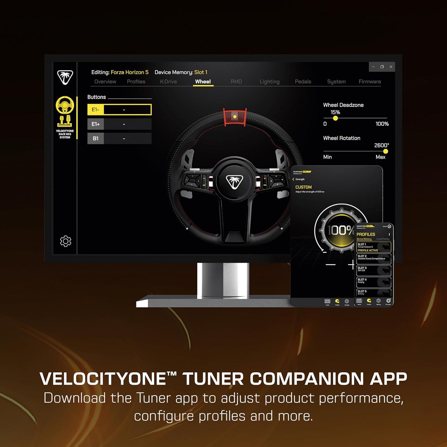image:imageTurtle Beach VelocityOne FRX Formula Wheel for Xbox Series XS Xbox One amp Windows PC For VelocityOne Race amp VelocityOne KD3 Wheelbases HallEffect Clutch Paddles Magnetic Paddle Shifters BlackRace Wheel Pedal System