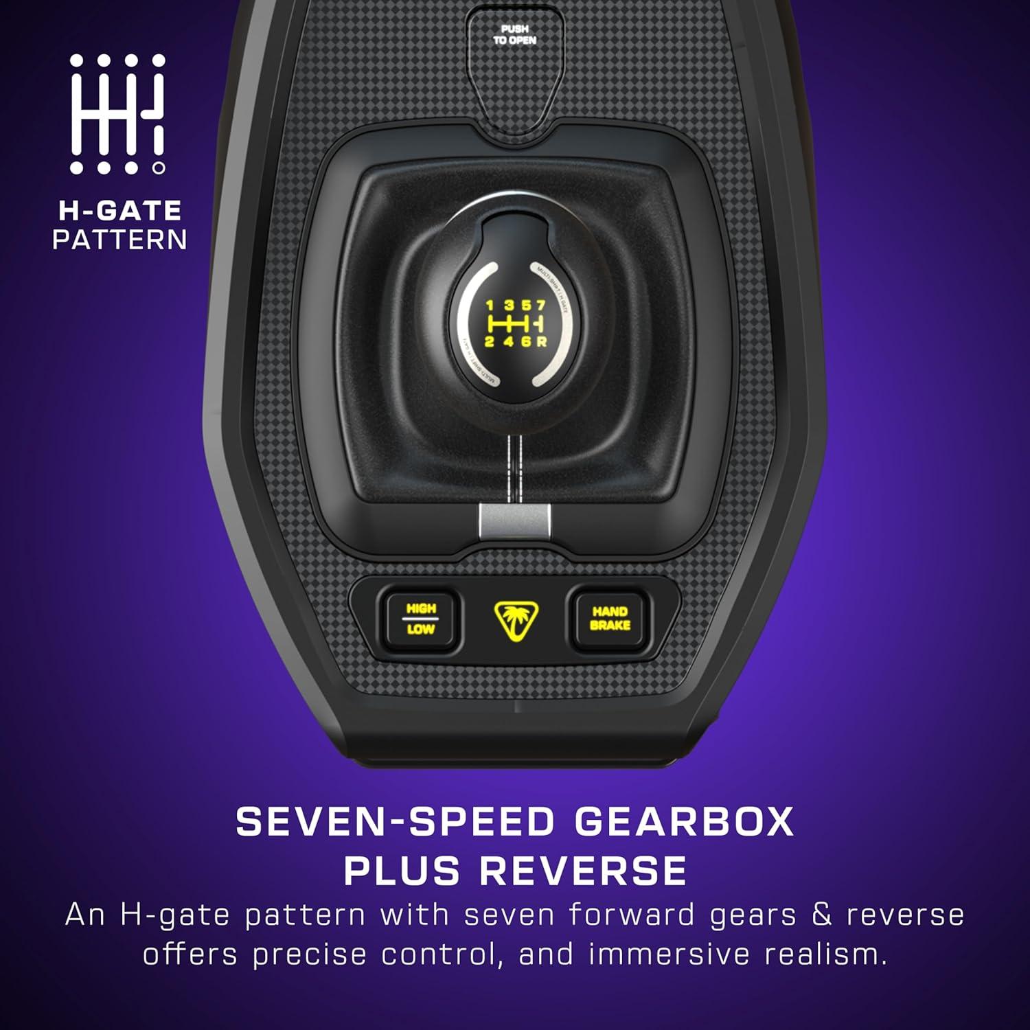image:imageTurtle Beach VelocityOne Race Wheel amp Pedal System Licensed for Xbox Series XS Xbox One Windows PCs 72Nm Direct Drive Force Feedback 3 Pedals amp Magnetic Paddle Shifters Hall Effect SensorsUniversal Shifter and Handbrake