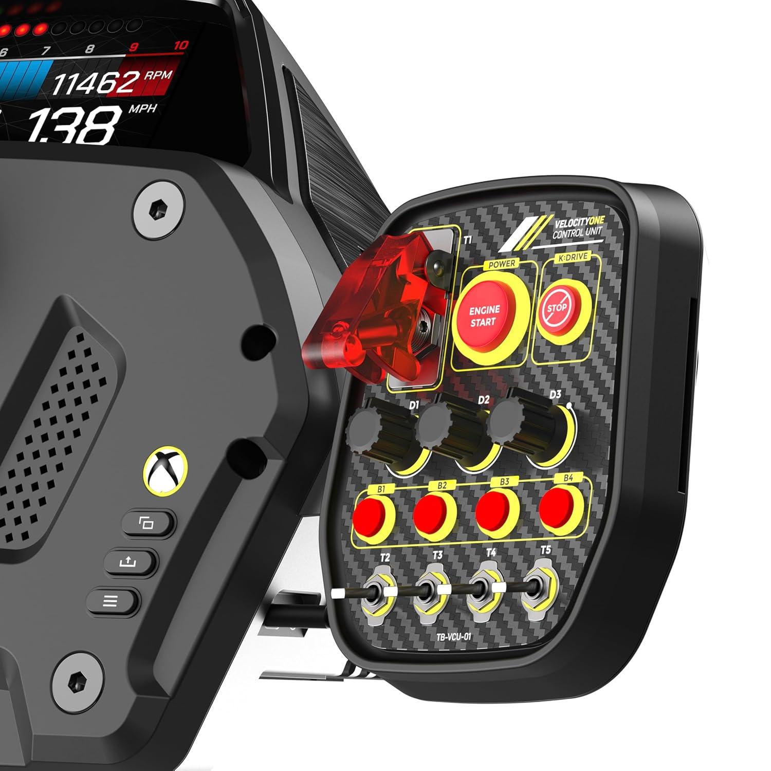 image:imageTurtle Beach VelocityOne Race Wheel amp Pedal System Licensed for Xbox Series XS Xbox One Windows PCs 72Nm Direct Drive Force Feedback 3 Pedals amp Magnetic Paddle Shifters Hall Effect SensorsPremium Race Wheel Pedal System