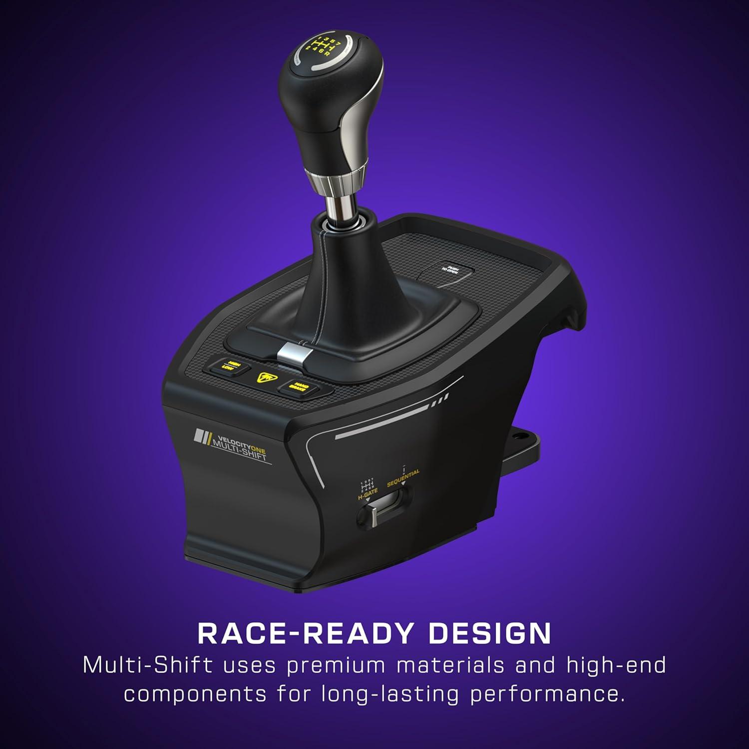 image:imageTurtle Beach VelocityOne Race Wheel amp Pedal System Licensed for Xbox Series XS Xbox One Windows PCs 72Nm Direct Drive Force Feedback 3 Pedals amp Magnetic Paddle Shifters Hall Effect SensorsUniversal Shifter and Handbrake