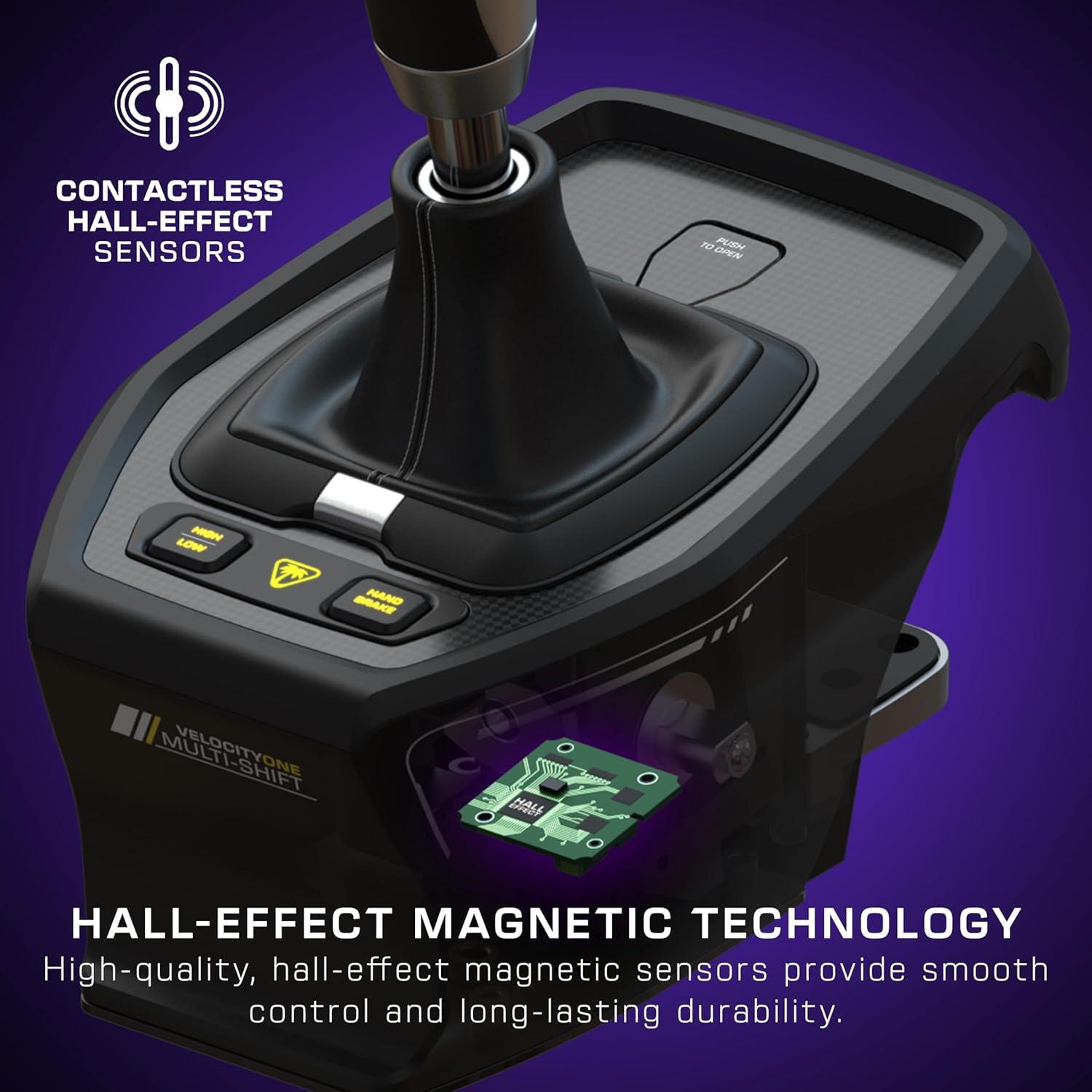 image:imageTurtle Beach VelocityOne Race Wheel amp Pedal System Licensed for Xbox Series XS Xbox One Windows PCs 72Nm Direct Drive Force Feedback 3 Pedals amp Magnetic Paddle Shifters Hall Effect SensorsUniversal Shifter and Handbrake