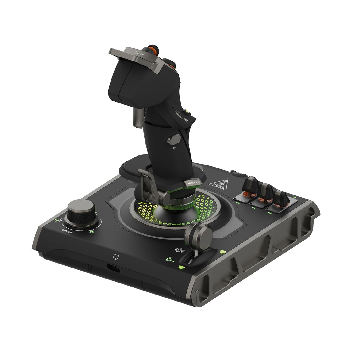 image:imageTurtle Beach VelocityOne Universal Rudder Pedals for Windows 10 amp 11 PCs Xbox Series X Xbox Series S and Xbox One Featuring Smooth Rudder Axis Adjustable Brakes and Pedal Width BlackUniversal HOTAS Simulation System