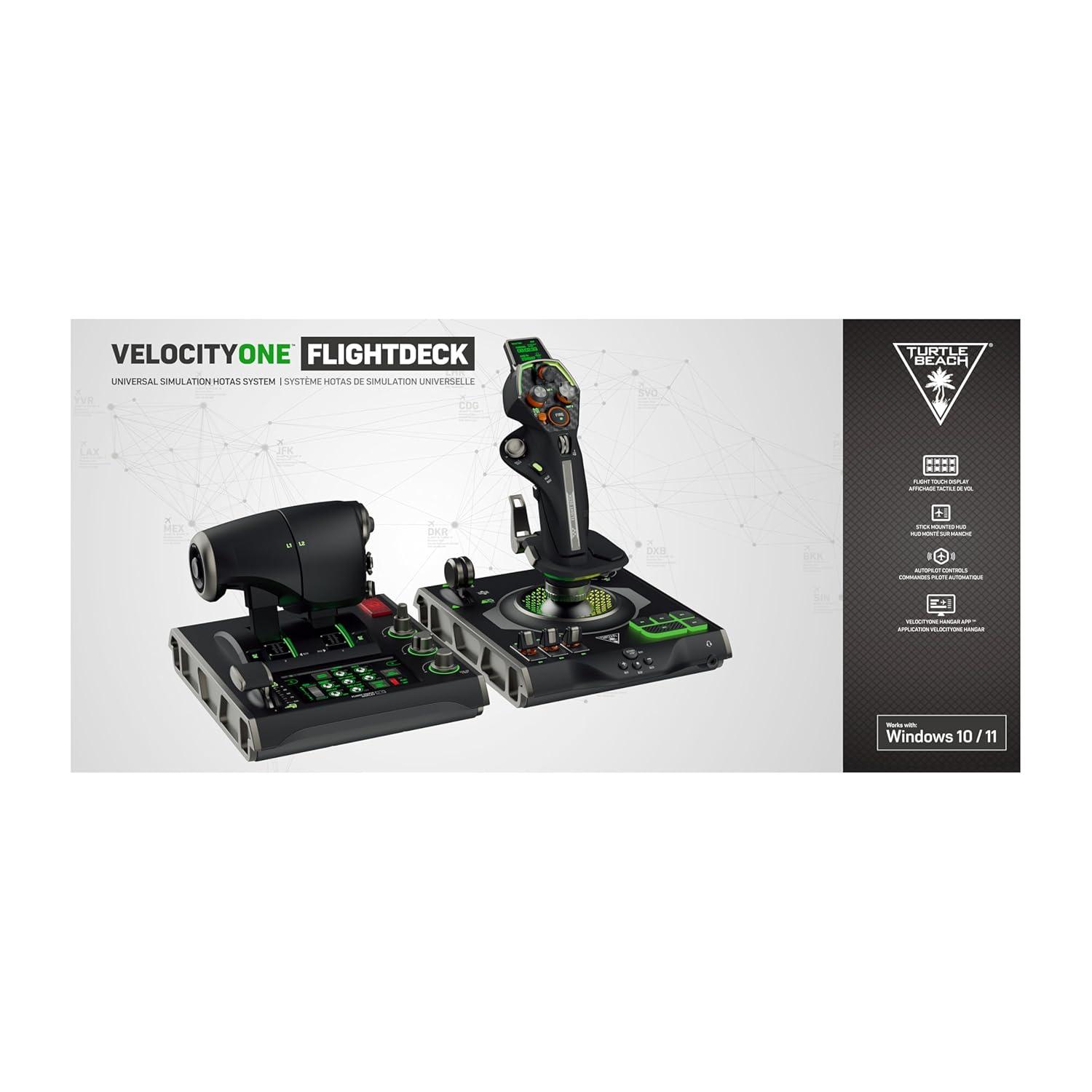 image:imageTurtle Beach VelocityOne Universal Rudder Pedals for Windows 10 amp 11 PCs Xbox Series X Xbox Series S and Xbox One Featuring Smooth Rudder Axis Adjustable Brakes and Pedal Width BlackUniversal HOTAS Simulation System