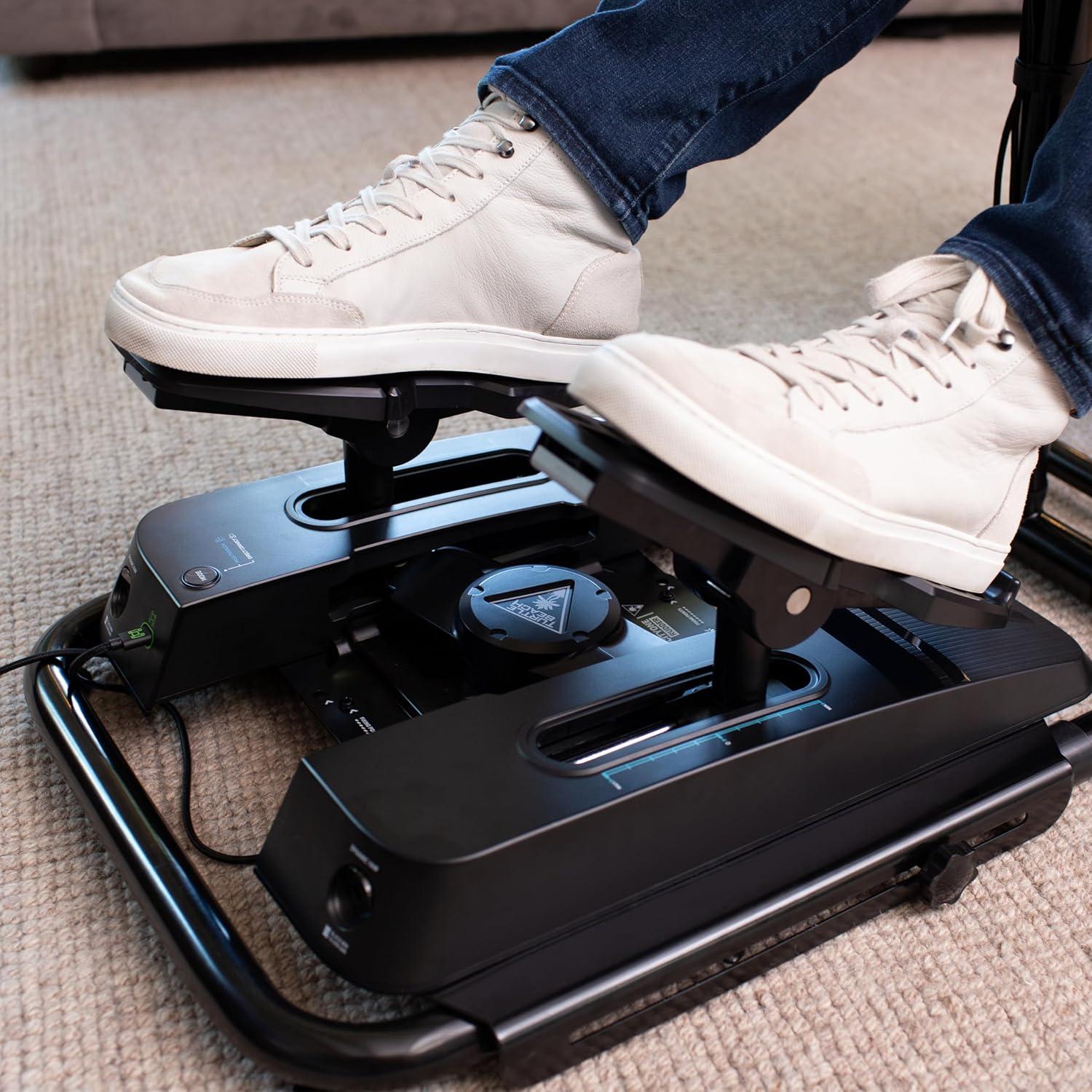 image:imageTurtle Beach VelocityOne Universal Rudder Pedals for Windows 10 amp 11 PCs Xbox Series X Xbox Series S and Xbox One Featuring Smooth Rudder Axis Adjustable Brakes and Pedal Width BlackUniversal Rudder Pedals