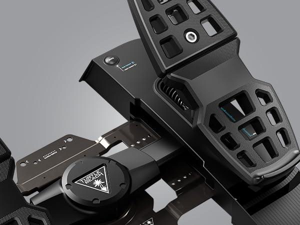 image:imageTurtle Beach VelocityOne Universal Rudder Pedals for Windows 10 amp 11 PCs Xbox Series X Xbox Series S and Xbox One Featuring Smooth Rudder Axis Adjustable Brakes and Pedal Width BlackUniversal Rudder Pedals