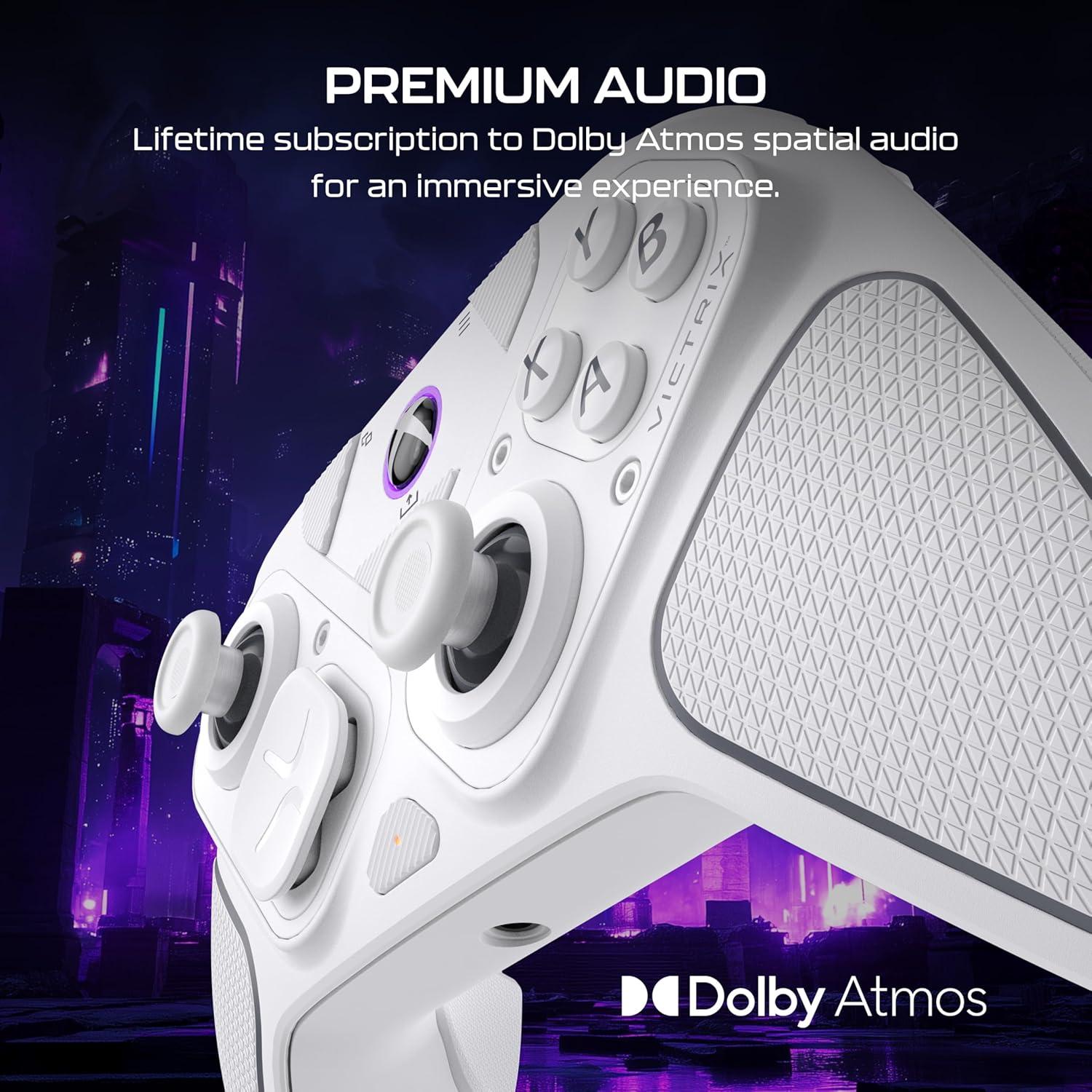image:imageTurtle Beach Victrix Pro BFG Reloaded Wireless Gaming Controller Licensed for Xbox Series XS Xbox One PC Gamepad Bluetooth Fightpad HallEffect ThumbsticksTriggers Customizable Controls BlackWhite