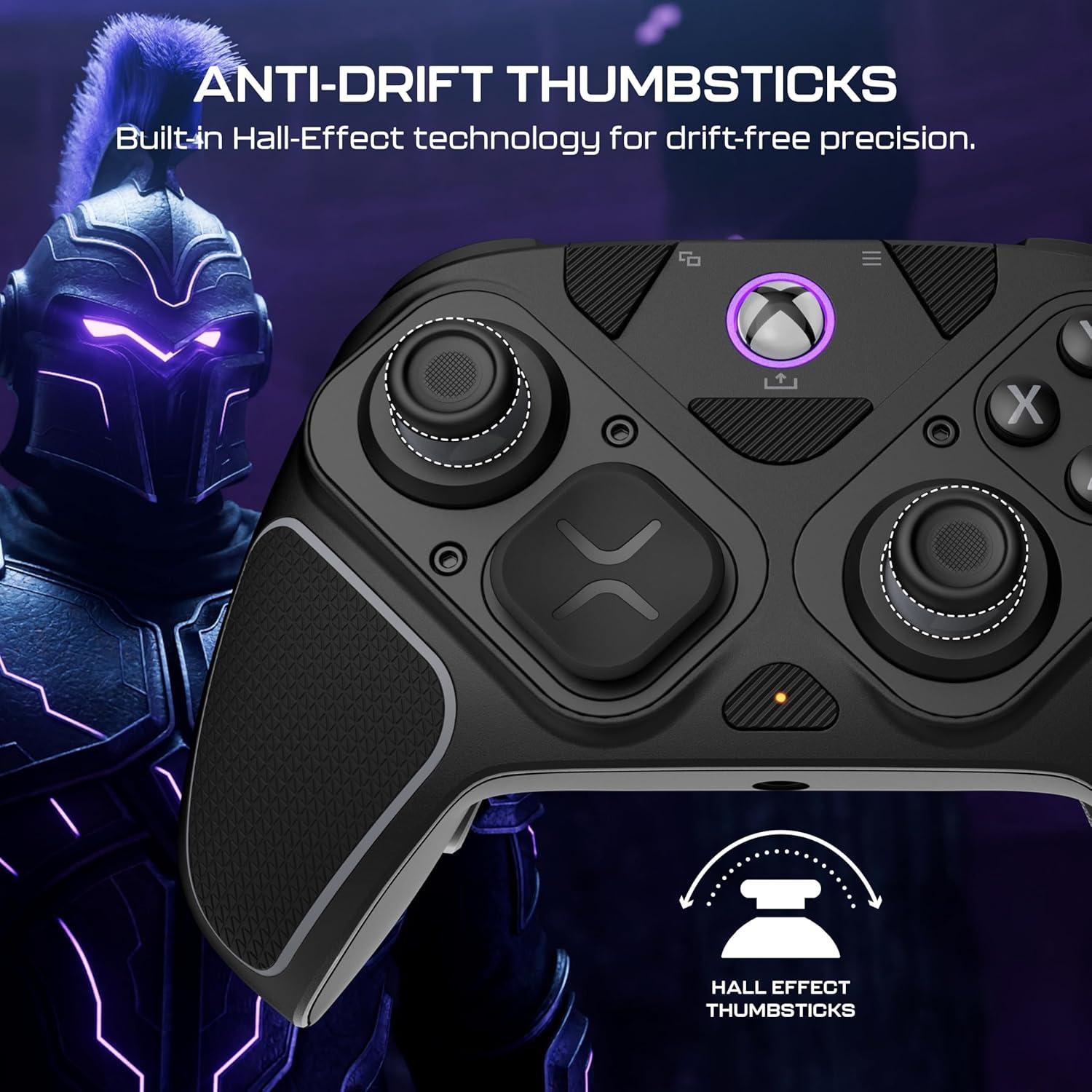 image:imageTurtle Beach Victrix Pro BFG Reloaded Wireless Gaming Controller Licensed for Xbox Series XS Xbox One PC Gamepad Bluetooth Fightpad HallEffect ThumbsticksTriggers Customizable Controls BlackBlack