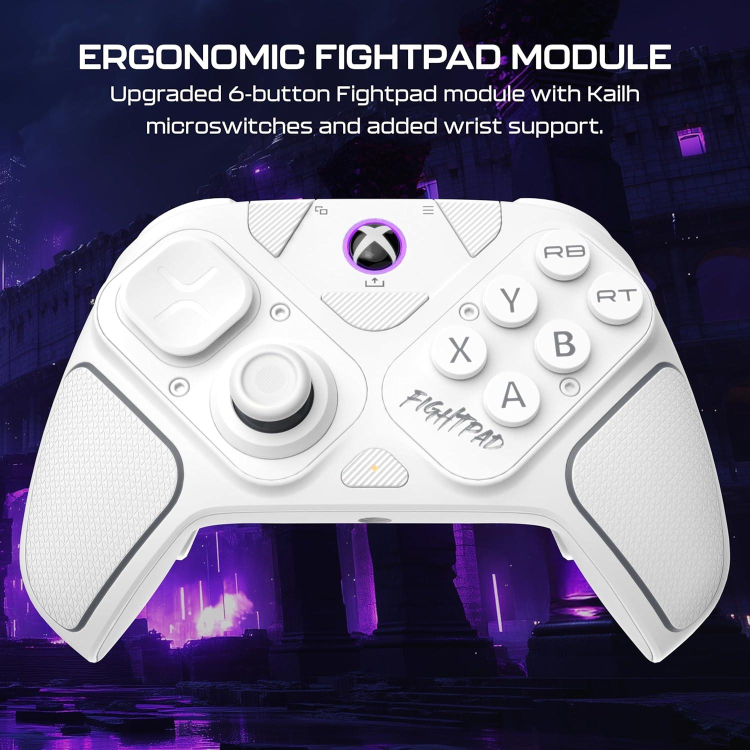 image:imageTurtle Beach Victrix Pro BFG Reloaded Wireless Gaming Controller Licensed for Xbox Series XS Xbox One PC Gamepad Bluetooth Fightpad HallEffect ThumbsticksTriggers Customizable Controls BlackWhite