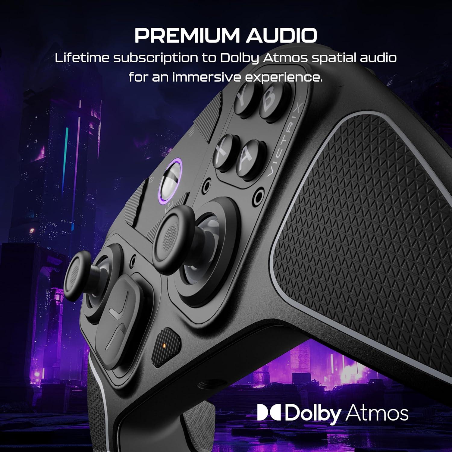 image:imageTurtle Beach Victrix Pro BFG Reloaded Wireless Gaming Controller Licensed for Xbox Series XS Xbox One PC Gamepad Bluetooth Fightpad HallEffect ThumbsticksTriggers Customizable Controls BlackBlack