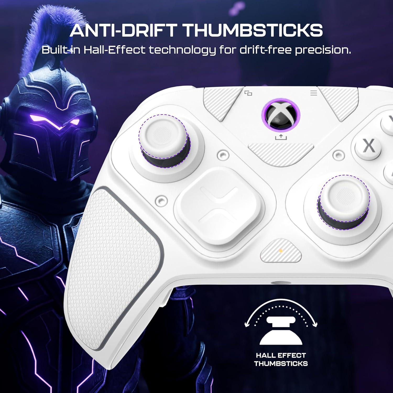 image:imageTurtle Beach Victrix Pro BFG Reloaded Wireless Gaming Controller Licensed for Xbox Series XS Xbox One PC Gamepad Bluetooth Fightpad HallEffect ThumbsticksTriggers Customizable Controls BlackWhite