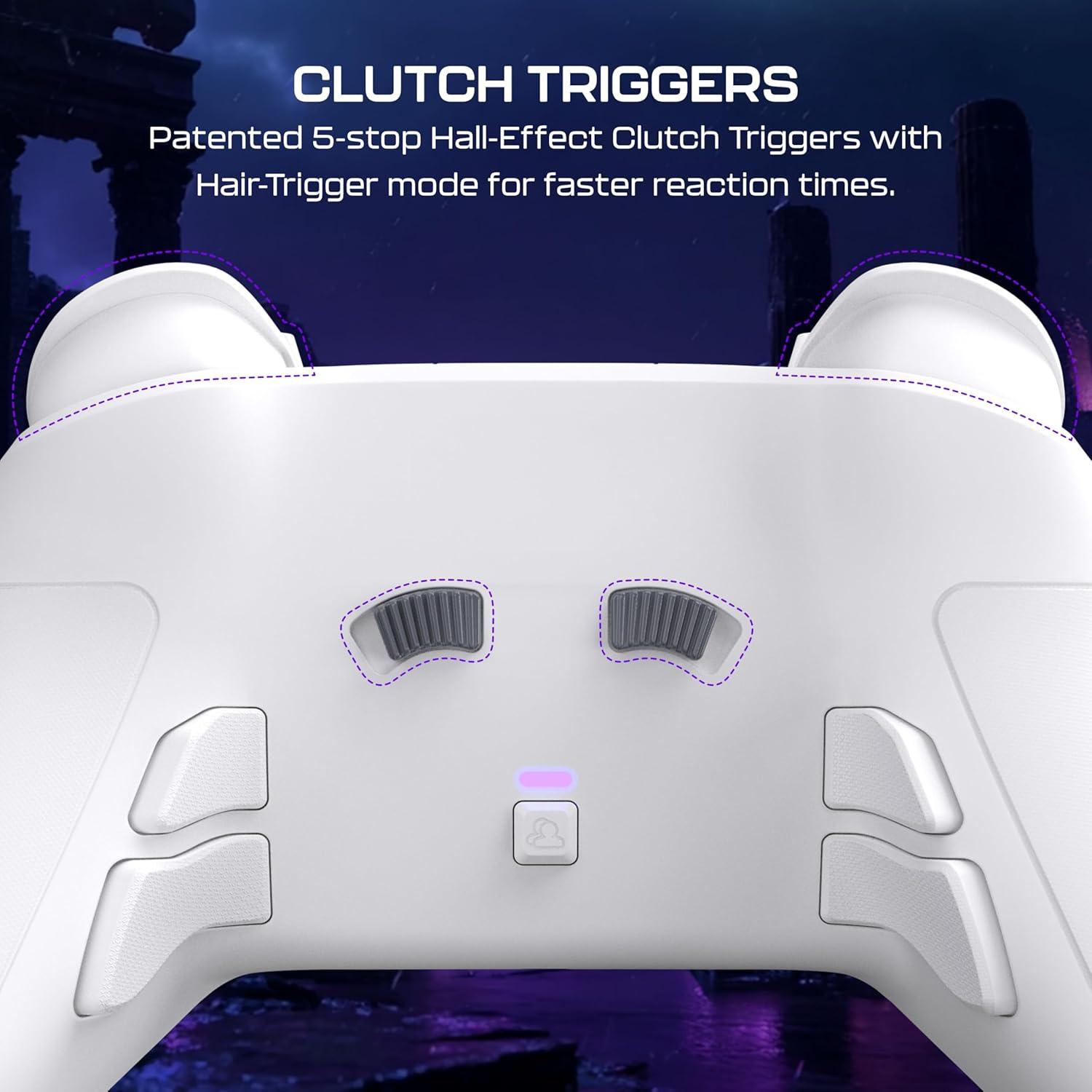 image:imageTurtle Beach Victrix Pro BFG Reloaded Wireless Gaming Controller Licensed for Xbox Series XS Xbox One PC Gamepad Bluetooth Fightpad HallEffect ThumbsticksTriggers Customizable Controls BlackWhite