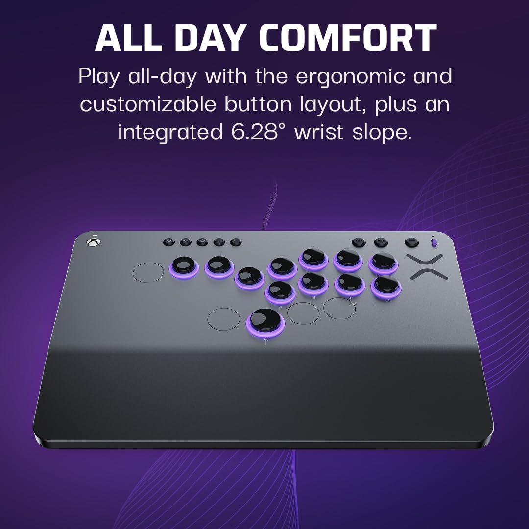 image:imageTurtle Beach Victrix Pro KO Leverless All Button Fight Stick for PlayStation 5 Officially Licensed PS5PS4 Windows 1011 PC Customizable eSports Tournament Ready Controller Arcade Controller GrayXbox