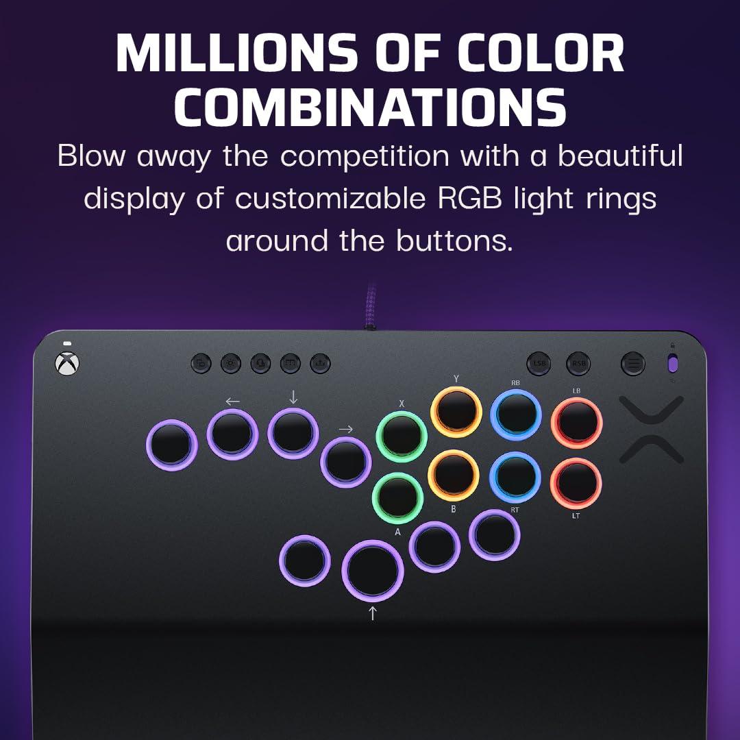 image:imageTurtle Beach Victrix Pro KO Leverless All Button Fight Stick for PlayStation 5 Officially Licensed PS5PS4 Windows 1011 PC Customizable eSports Tournament Ready Controller Arcade Controller GrayXbox