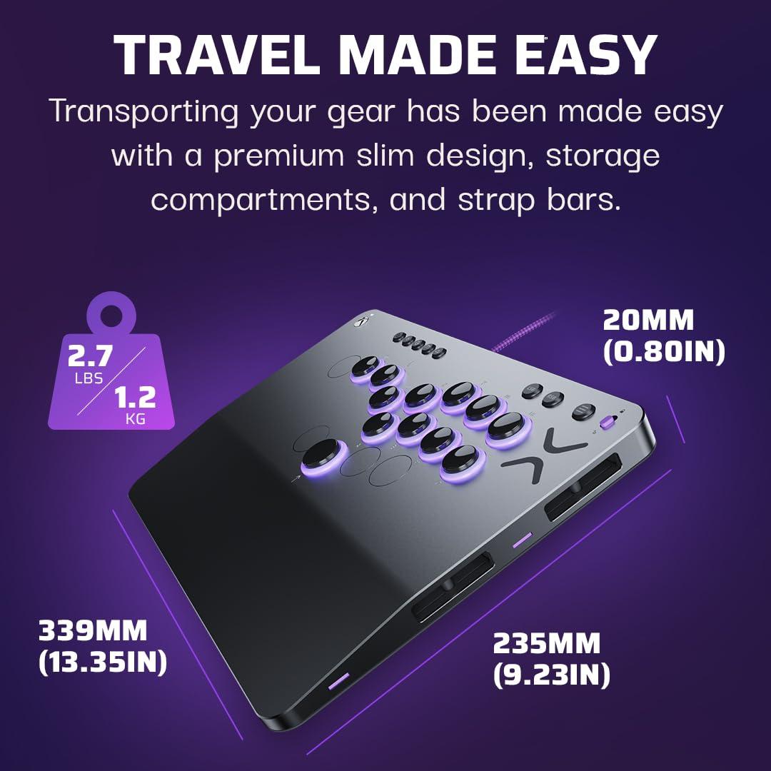 image:imageTurtle Beach Victrix Pro KO Leverless All Button Fight Stick for PlayStation 5 Officially Licensed PS5PS4 Windows 1011 PC Customizable eSports Tournament Ready Controller Arcade Controller GrayXbox