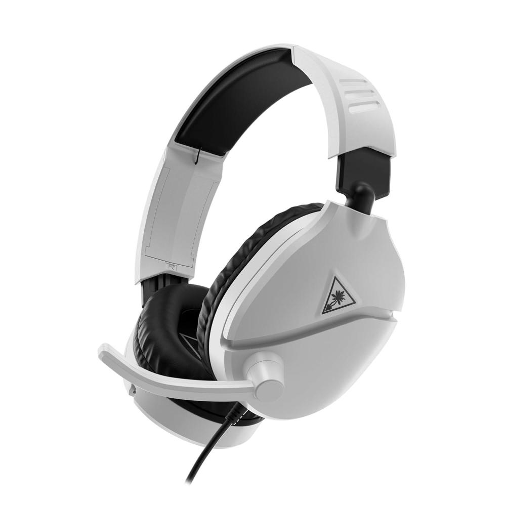 image:imageTurtle Beach Recon 70 Multiplatform Gaming Headset for PS5 PS4 Xbox Series XS Xbox One PC amp Mobile w 35mm Wired Connection FliptoMute Mic 40mm Speakers Lightweight Design WhiteWhite