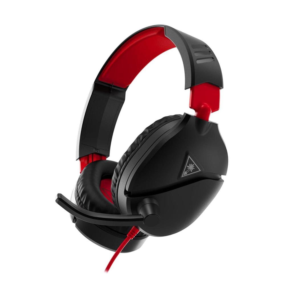 image:imageTurtle Beach Recon 70 Multiplatform Gaming Headset for PS5 PS4 Xbox Series XS Xbox One PC amp Mobile w 35mm Wired Connection FliptoMute Mic 40mm Speakers Lightweight Design WhiteBlackRed