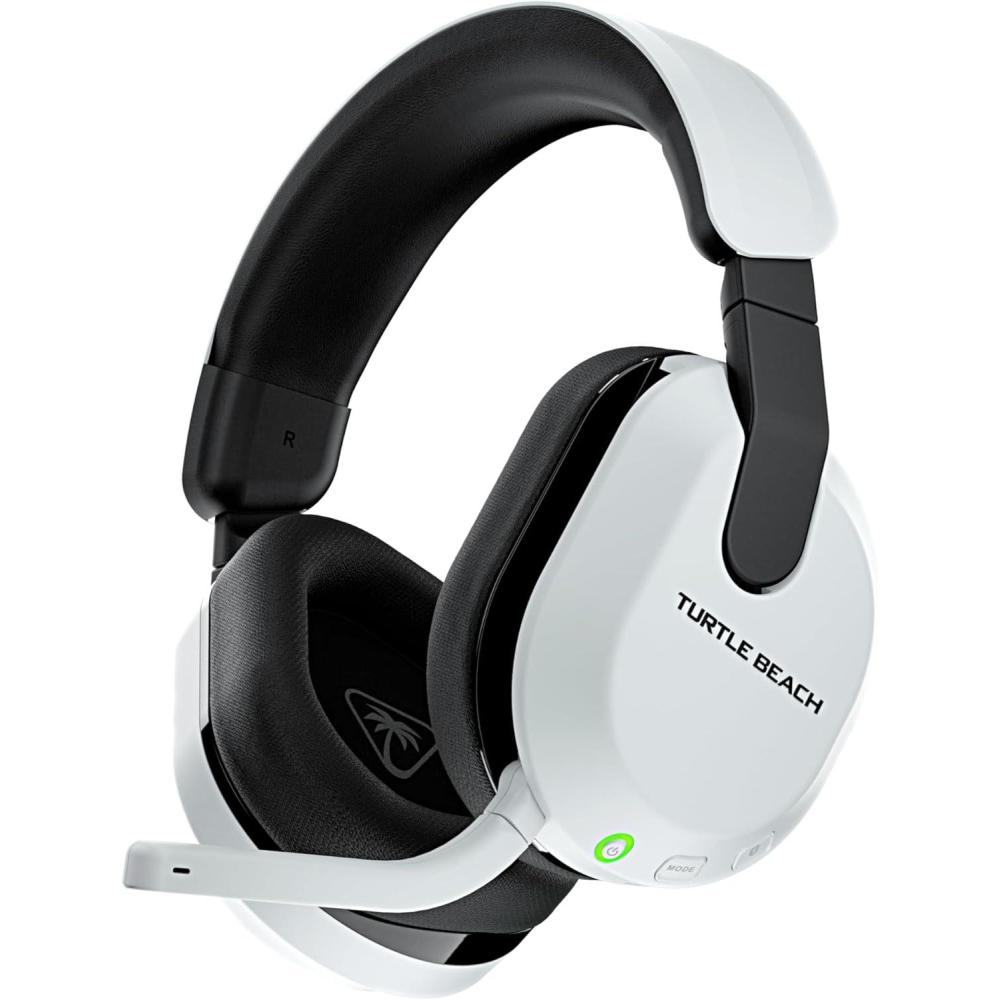 image:imageTurtle Beach Stealth 600 Wireless Multiplatform Amplified Gaming Headset for PS5 PS4 PC amp Mobile Bluetooth 80Hr Battery NoiseCancelling FliptoMute Mic 50mm Speakers WhiteWhite
