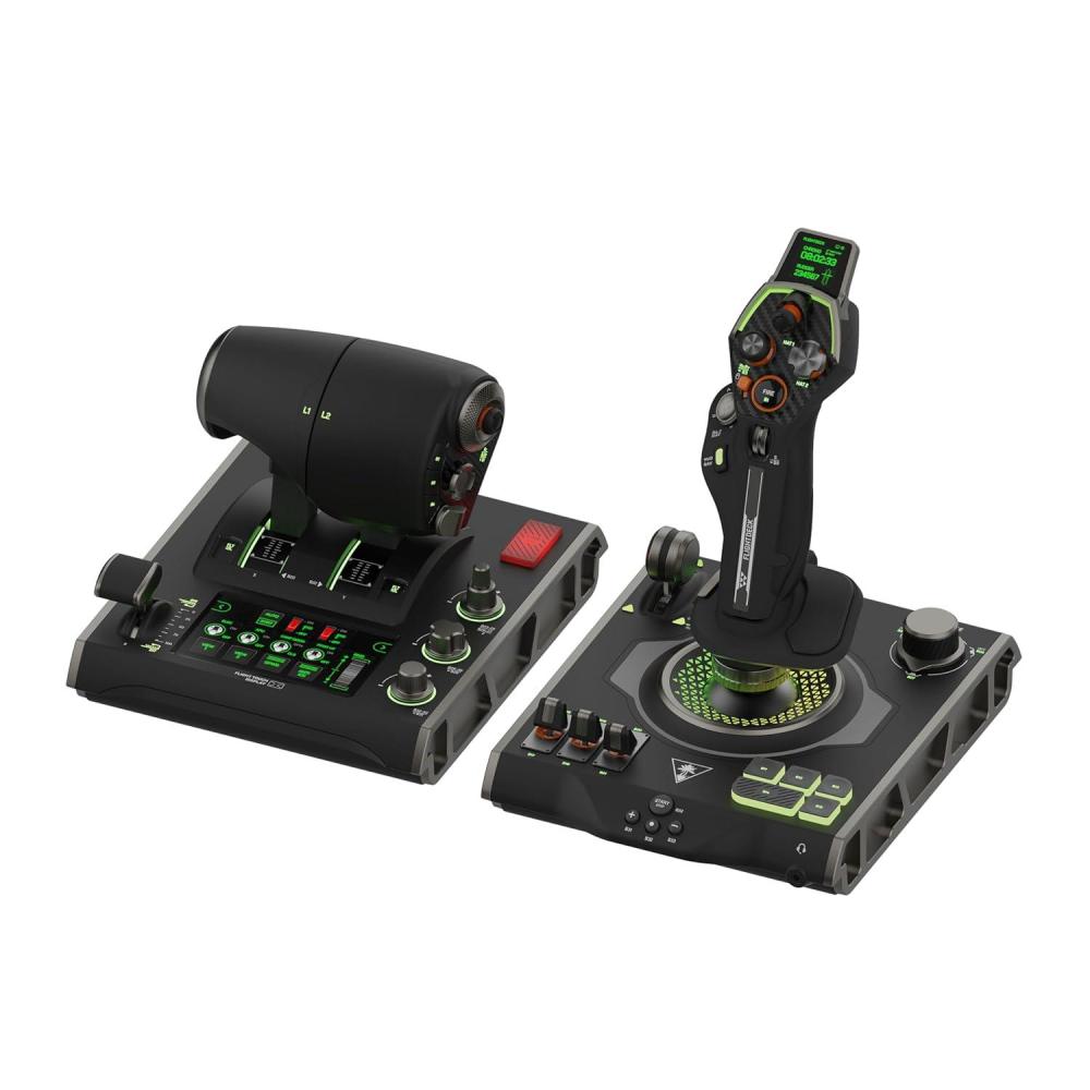 image:imageTurtle Beach VelocityOne Universal Rudder Pedals for Windows 10 amp 11 PCs Xbox Series X Xbox Series S and Xbox One Featuring Smooth Rudder Axis Adjustable Brakes and Pedal Width BlackUniversal HOTAS Simulation System