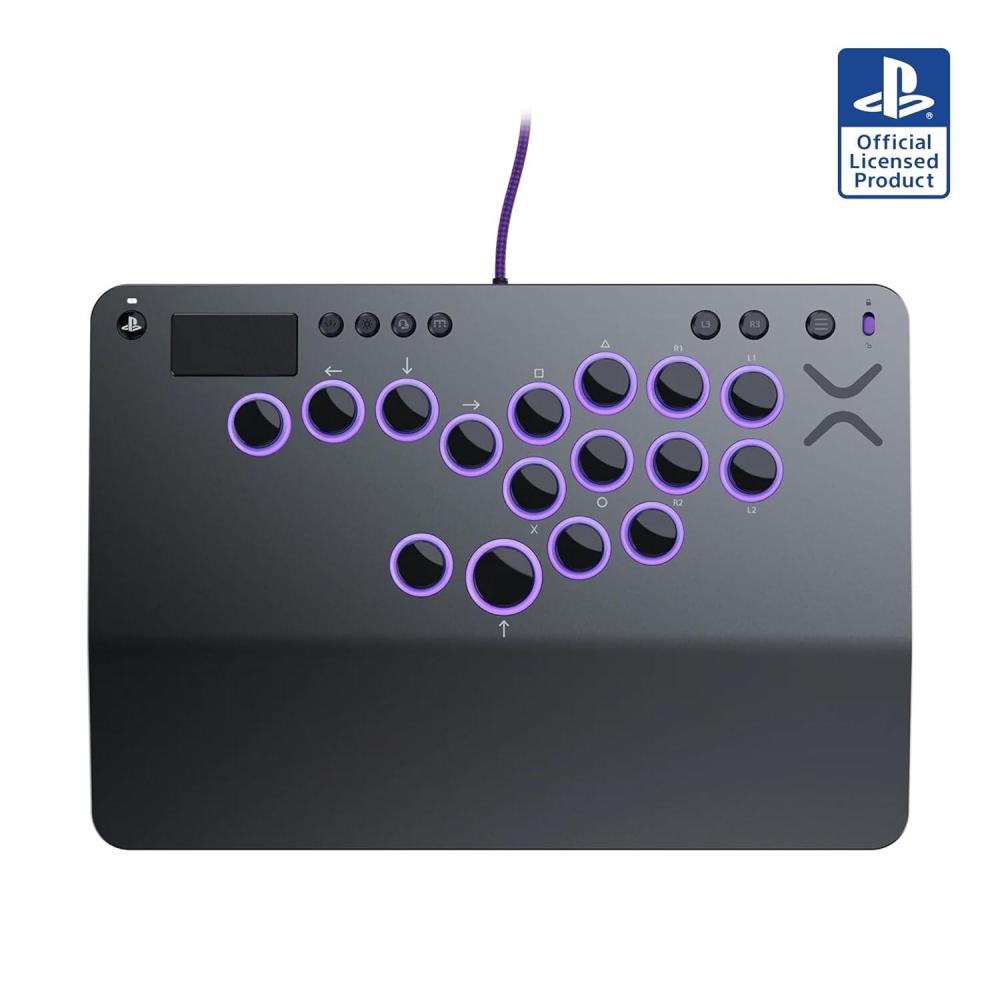 image:imageTurtle Beach Victrix Pro KO Leverless All Button Fight Stick for PlayStation 5 Officially Licensed PS5PS4 Windows 1011 PC Customizable eSports Tournament Ready Controller Arcade Controller GrayPlayStation
