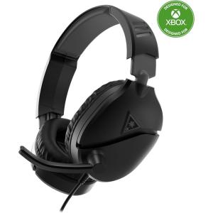 Turtle Beach Recon 70 Multiplatform Gaming Headset for Xbox Series X|S, Xbox One, PS5, PS4, PC & Mobile w/ 3.5mm Wired Connection – Flip-to-Mute Mic, 40mm Speakers, Lightweight Design, Black(Black)