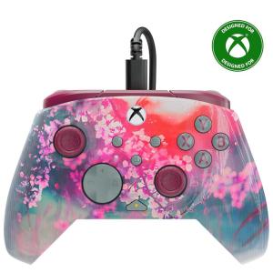 Turtle Beach Rematch Advanced Wired Gaming Controller Licensed for Xbox Series X|S, Xbox One, Windows PC – Glow, Remappable Buttons, Hair Triggers, Audio Controls, Impulse Triggers – Titan Steel(Kyoto Bloom Reveal)