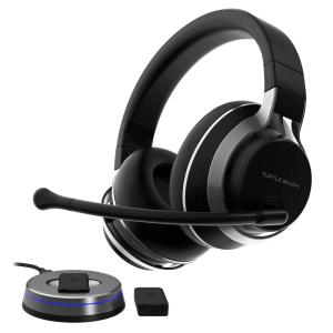 Turtle Beach Stealth Pro Multiplatform Wireless Noise-Cancelling Gaming Headset for PS5, PS4, PC, Mac, Mobile – Swappable Batteries – Black(Stealth Pro PlayStation)