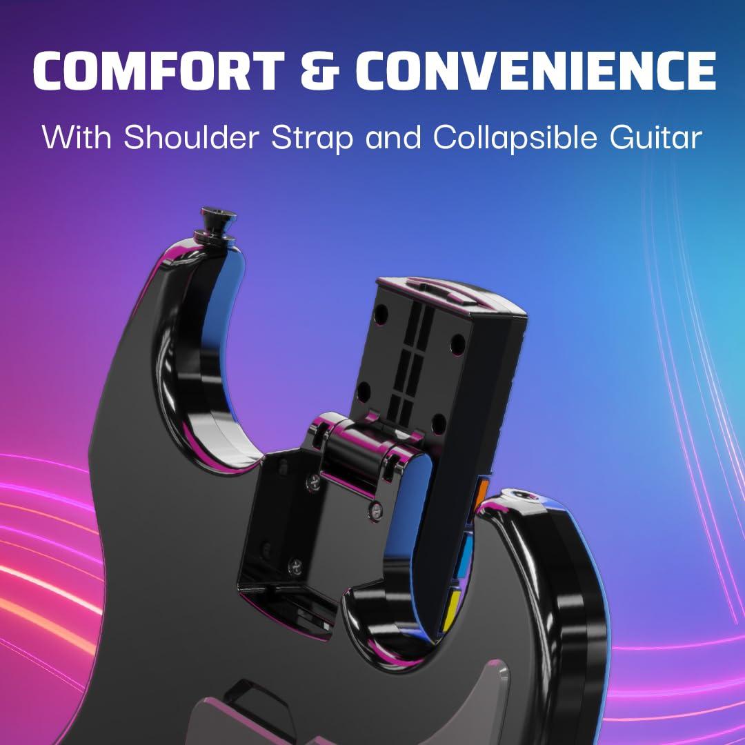 image:imagePDP Riffmaster Wireless Guitar Controller for Nintendo Switch Nintendo Switch 2 LiteOLED Fortnite Festival Rechargeable Battery Officially Licensed BlackNintendo Switch