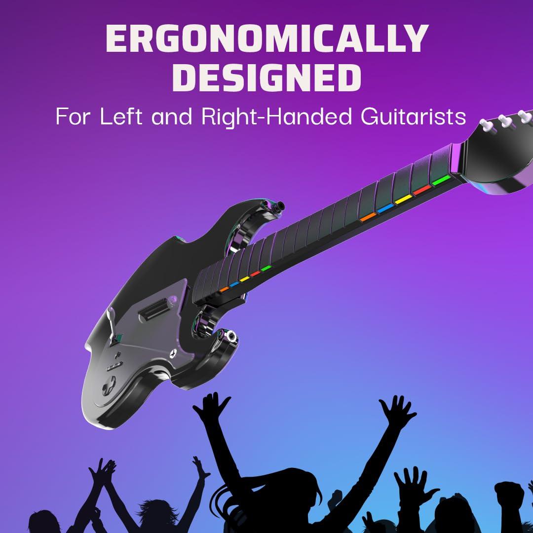 image:imagePDP Riffmaster Wireless Guitar Controller for Nintendo Switch Nintendo Switch 2 LiteOLED Fortnite Festival Rechargeable Battery Officially Licensed BlackXBOX