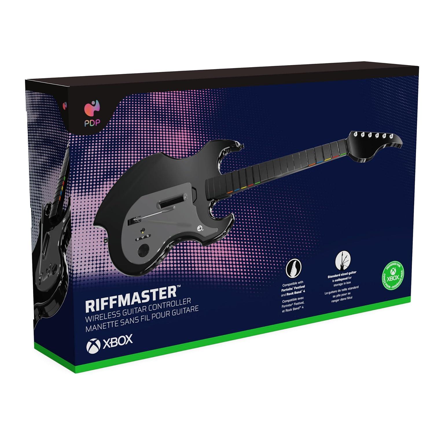 image:imagePDP Riffmaster Wireless Guitar Controller for Nintendo Switch Nintendo Switch 2 LiteOLED Fortnite Festival Rechargeable Battery Officially Licensed BlackXBOX