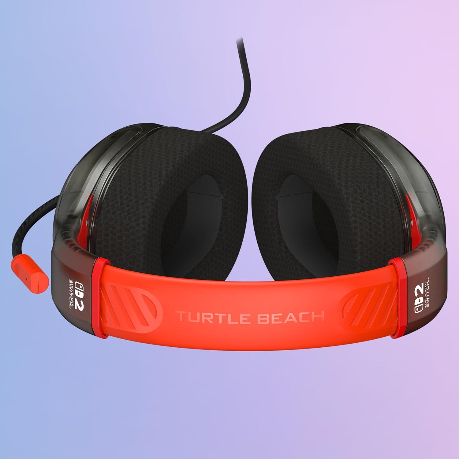image:imageTurtle Beach Airlite Fit Wired Gaming Headset Mario Star Officially Licensed for Nintendo Switch 2 Nintendo Switch Durable LightweightMario Star