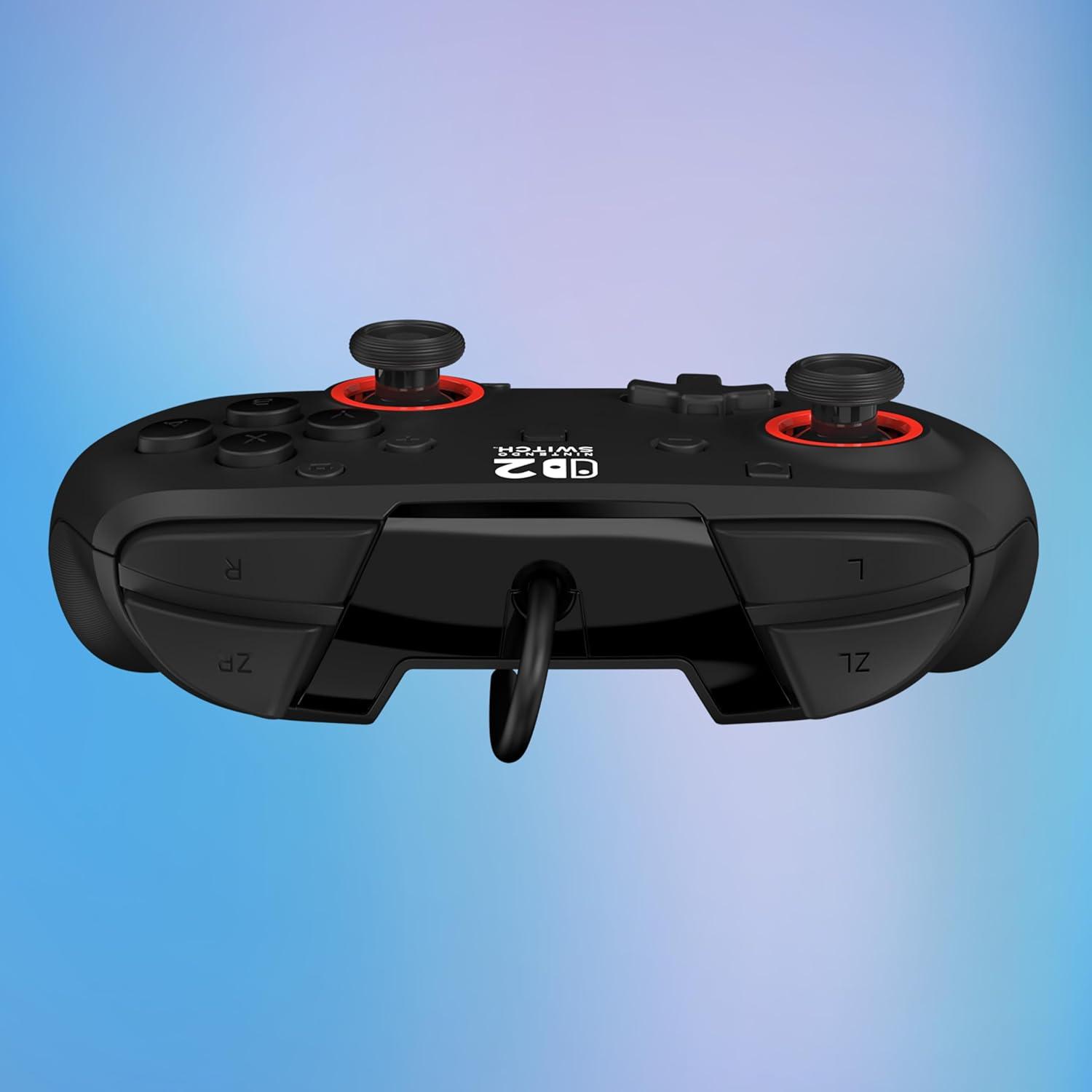 image:imageTurtle Beach Rematch Wireless Controller Mario amp Luigi Officially Licensed for Nintendo Switch 2 Nintendo Switch TMR Thumbsticks Customizable RGB Rechargeable BatteryBlack
