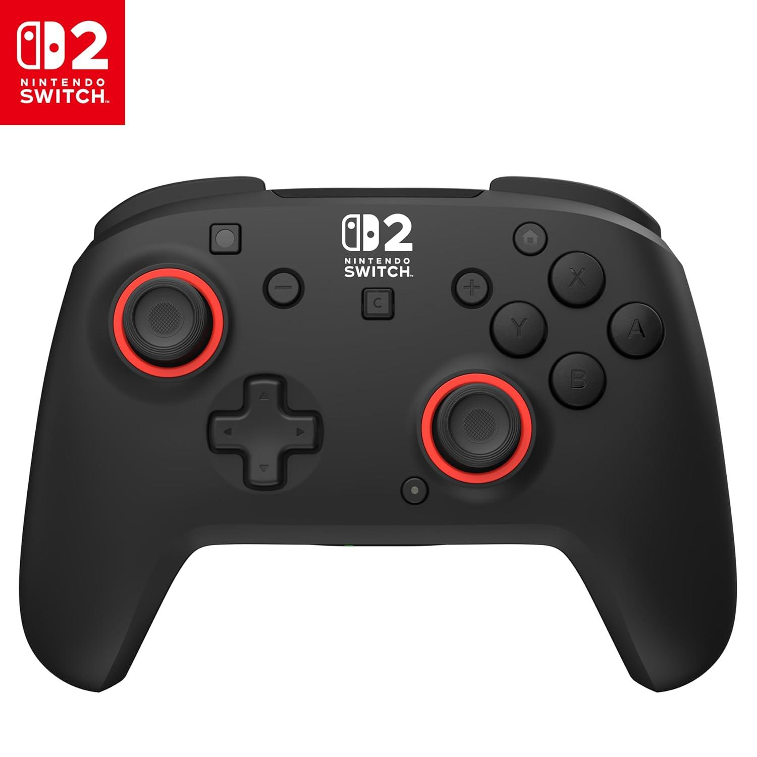 image:imageTurtle Beach Rematch Wireless Controller Mario amp Luigi Officially Licensed for Nintendo Switch 2 Nintendo Switch TMR Thumbsticks Customizable RGB Rechargeable BatteryBlack