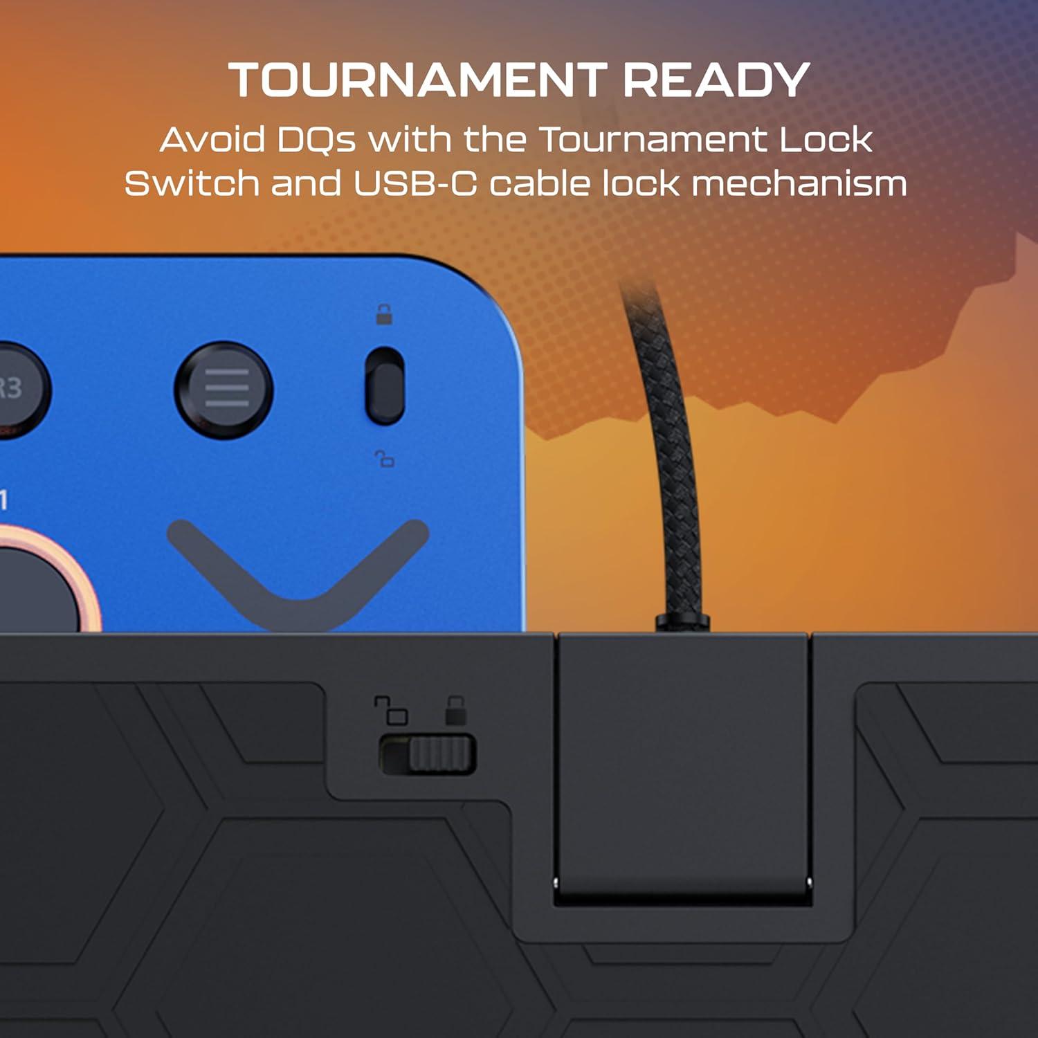 image:imageTurtle Beach Victrix Pro KO Leverless Fight Stick Street Fighter II Champion Edition Capcom and PlayStation Officially Licensed for PS4 PS5 PC HotSwappable RGB Switches Ergonomic