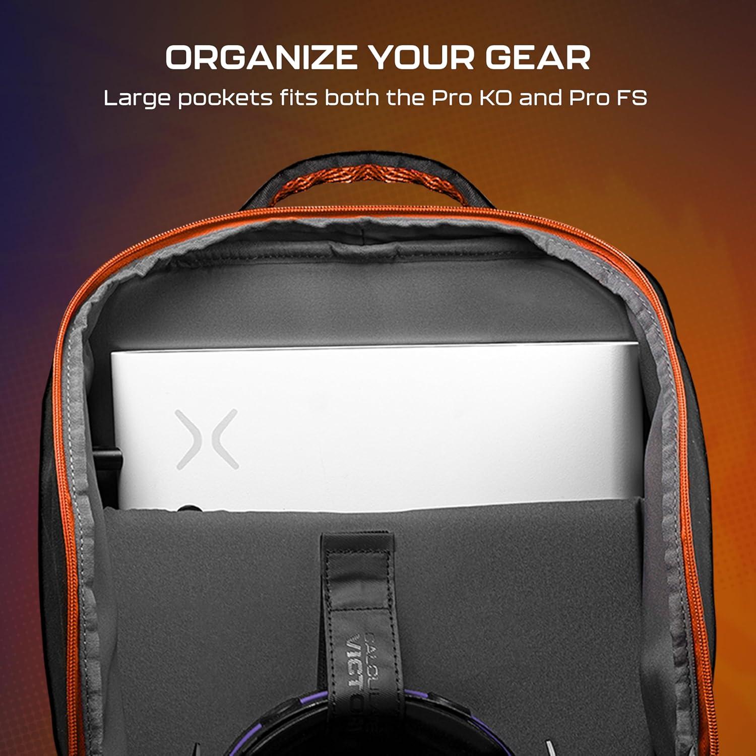 image:imageTurtle Beach Victrix Tournament Backpack Street Fighter Edition Officially Licensed by Capcom Gaming Backpack 15 Laptop Pocket Breathable Comfort 27L Storage Volume Travel Ready