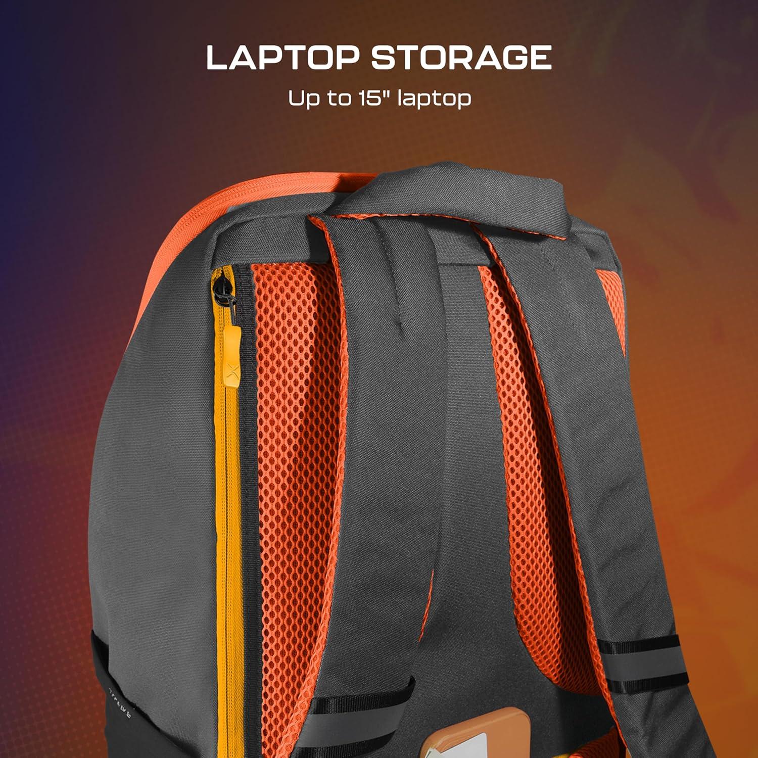 image:imageTurtle Beach Victrix Tournament Backpack Street Fighter Edition Officially Licensed by Capcom Gaming Backpack 15 Laptop Pocket Breathable Comfort 27L Storage Volume Travel Ready