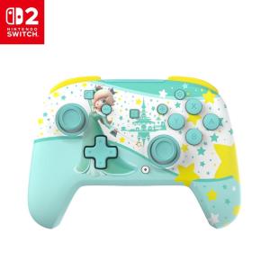 Turtle Beach Rematch Wireless Controller: Mario & Luigi – Officially Licensed for Nintendo Switch 2, Nintendo Switch – TMR Thumbsticks, Customizable RGB, Rechargeable Battery(Rosalina (Teal))