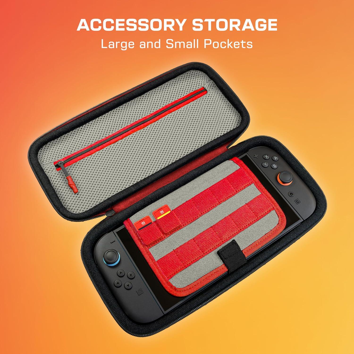 image:imageTurtle Beach PlayTrek Travel Case Koopa Troop Nintendo Switch 2 Nintendo Switch Nintendo Switch OLED Model Storage Protection Game Card Holder Hard Shell GlowintheDarkKoopa Troop
